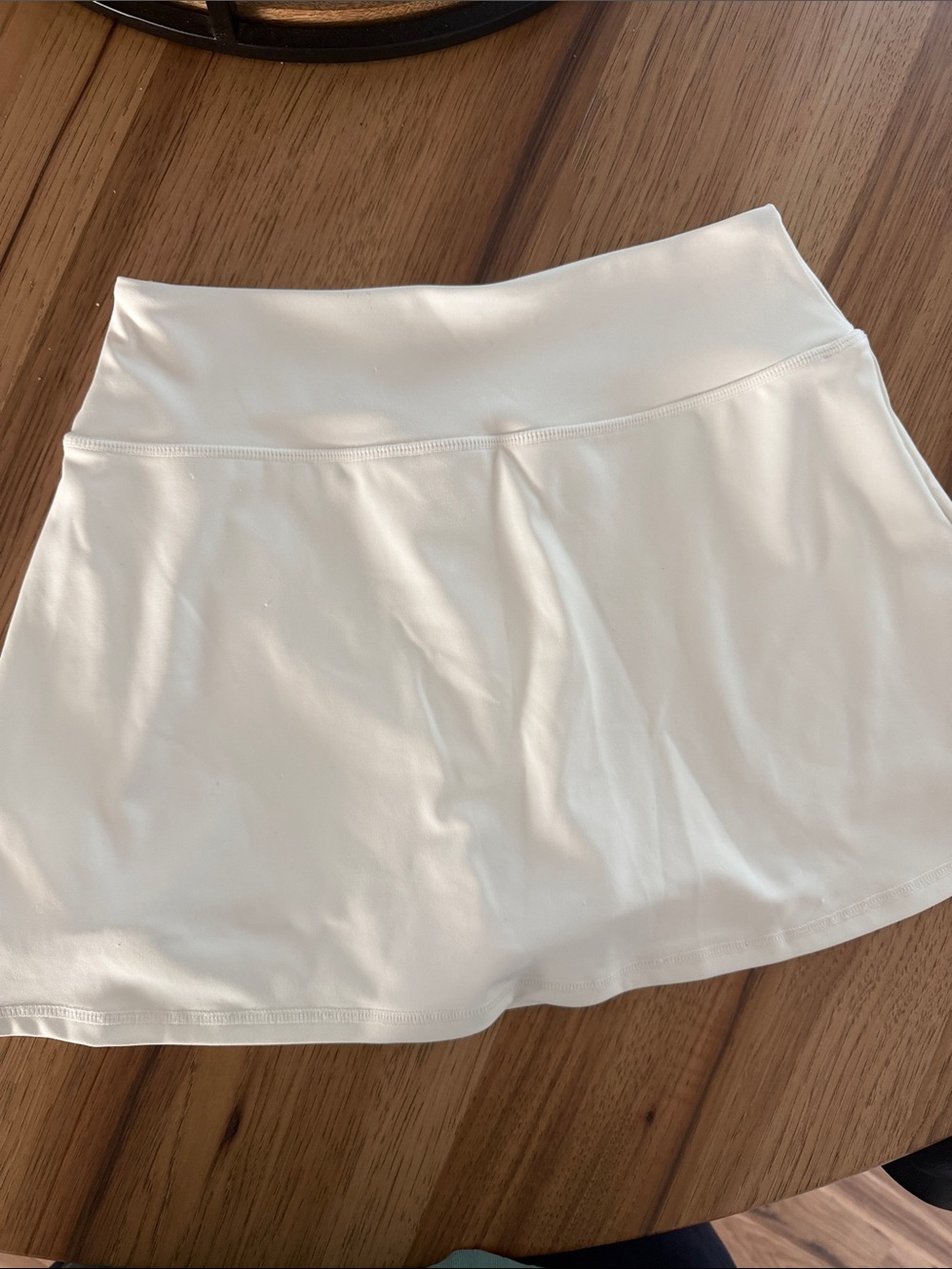 White Athletic Skort - Women's Performance Tennis Skort